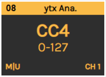 Analog card in Kilowhat